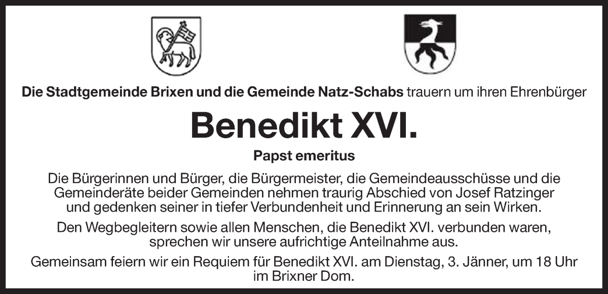 Traueranzeige