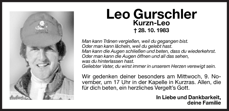 Traueranzeige