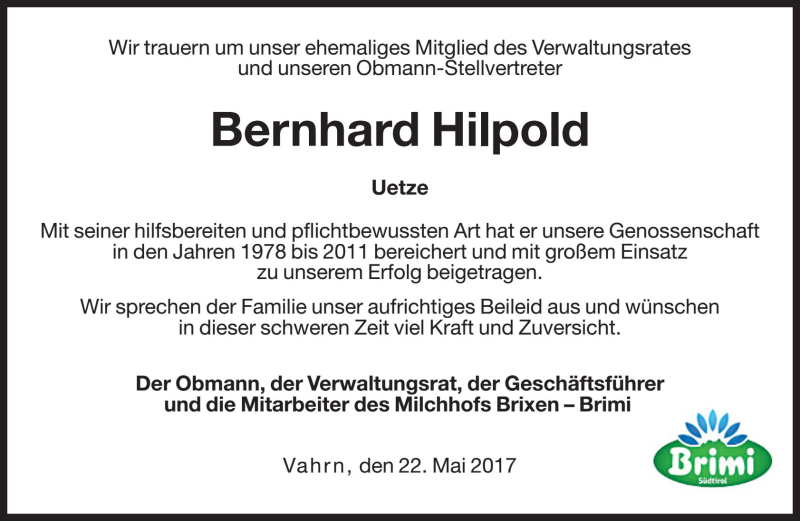 Traueranzeige