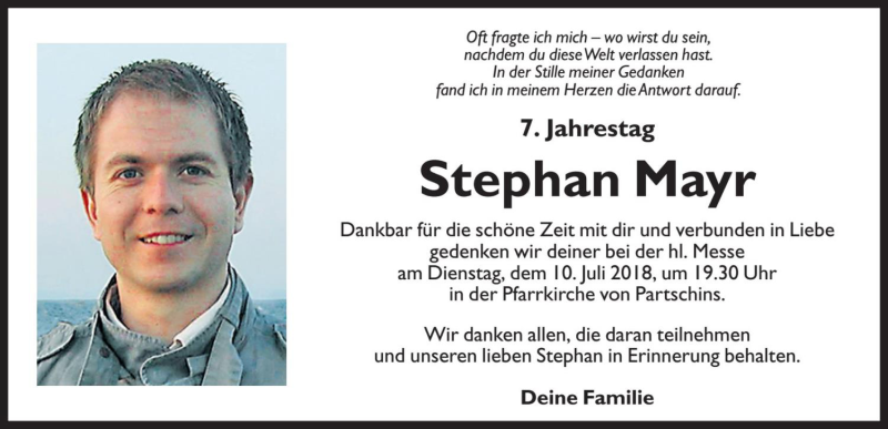 Traueranzeige