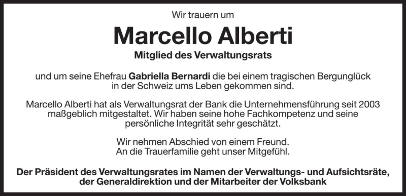 Traueranzeige