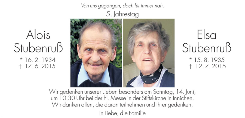 Traueranzeige