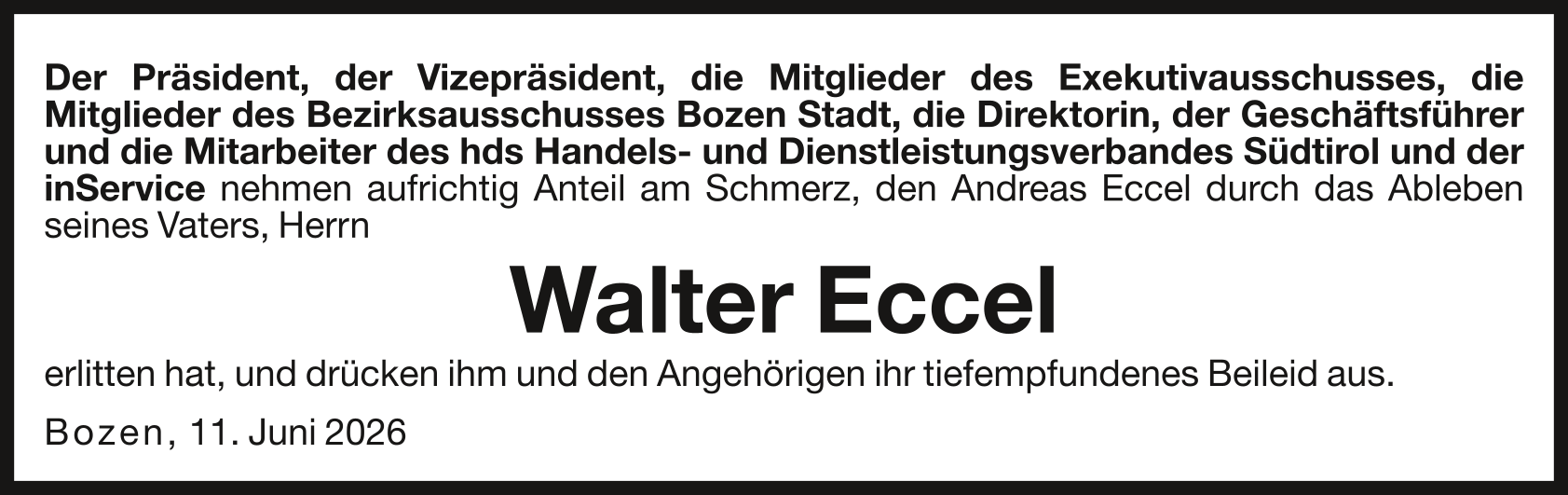 Eccel Walter - AN