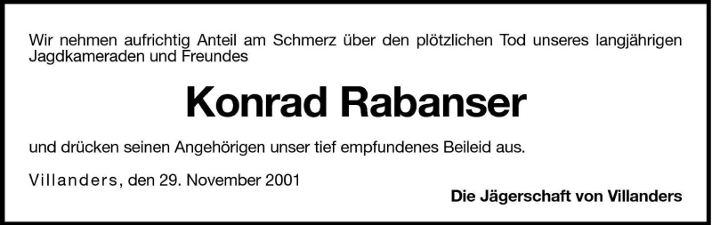 Traueranzeigen