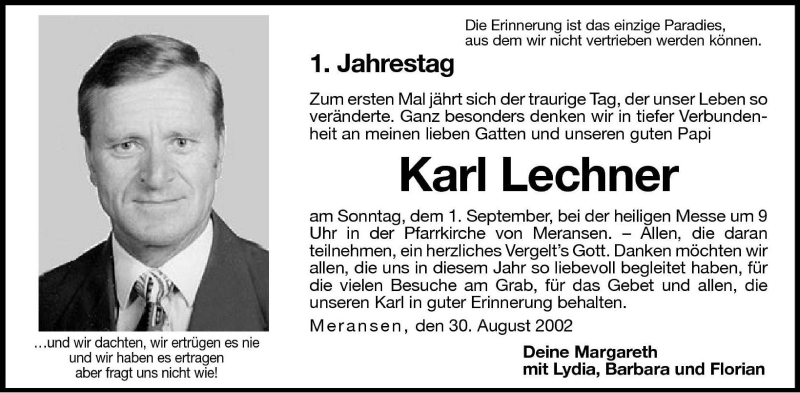 Traueranzeigen