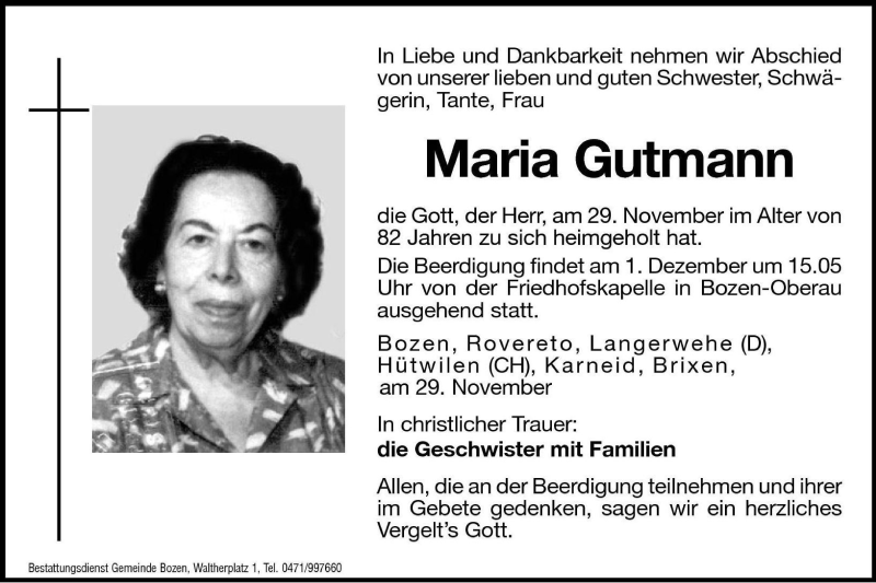 Traueranzeigen