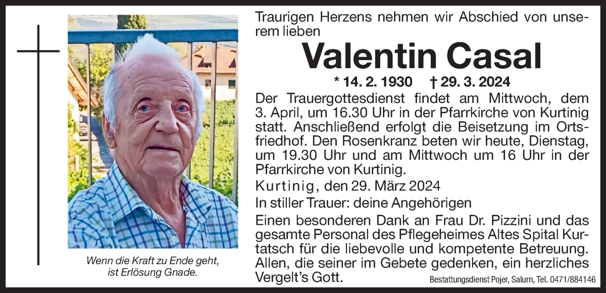 Traueranzeige