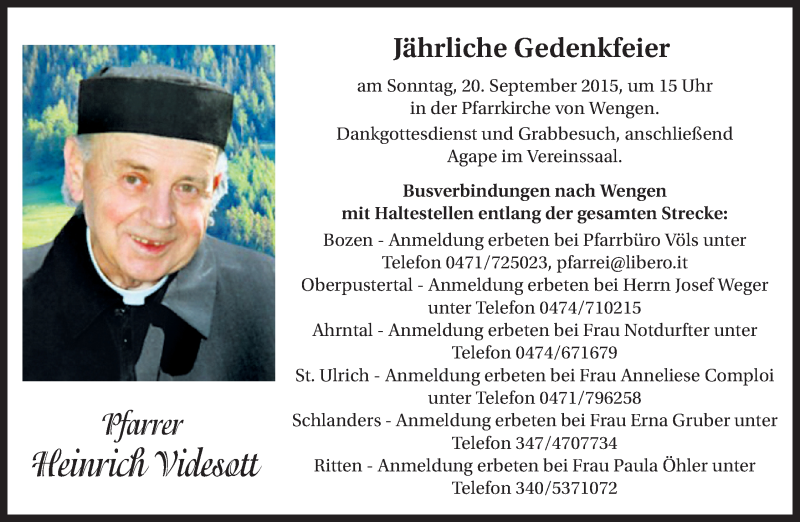 Traueranzeige