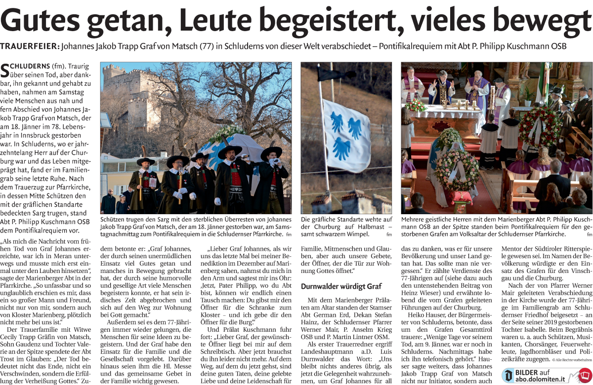 Traueranzeige