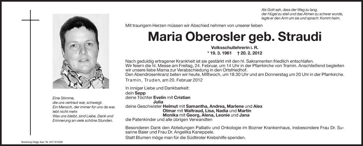 Traueranzeige