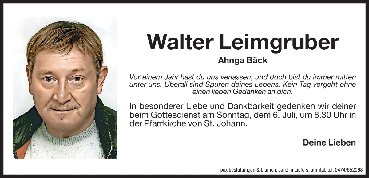 Traueranzeige