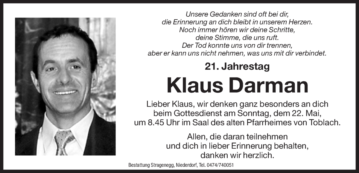 Traueranzeige