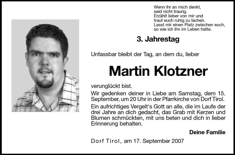 Traueranzeigen