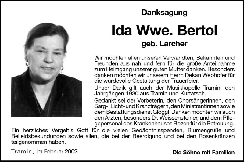 Traueranzeigen