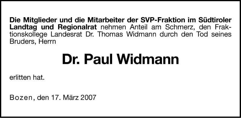 Traueranzeigen