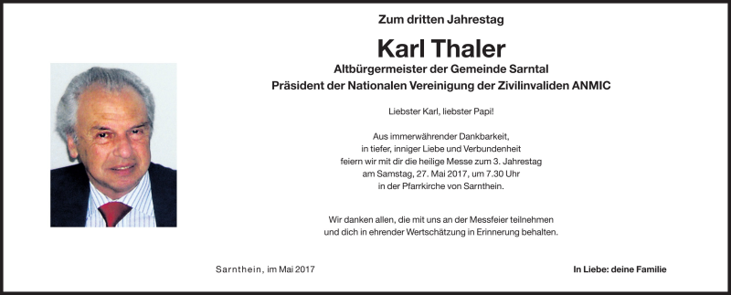 Traueranzeige