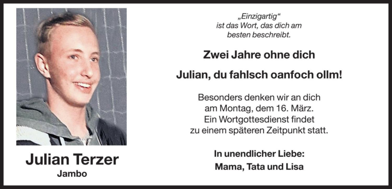 Traueranzeige