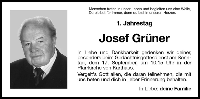 Traueranzeigen