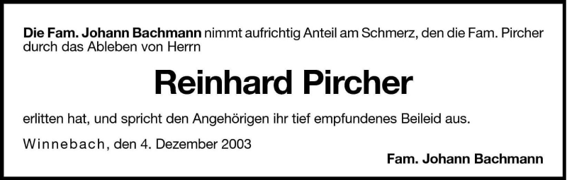 Traueranzeigen