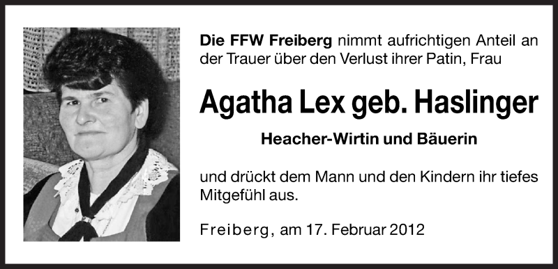 Traueranzeige