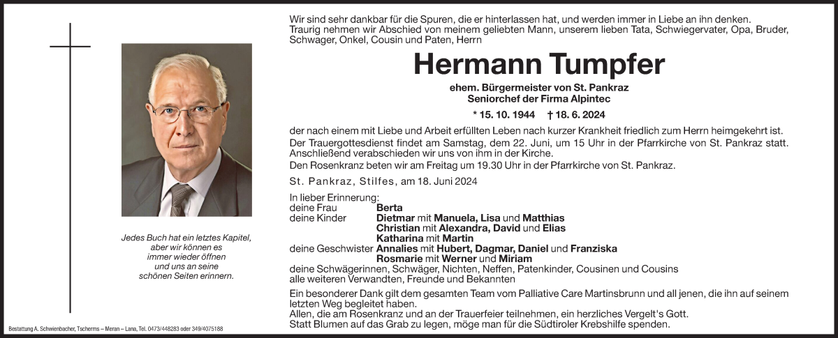 Traueranzeige