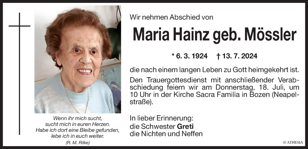 Traueranzeige