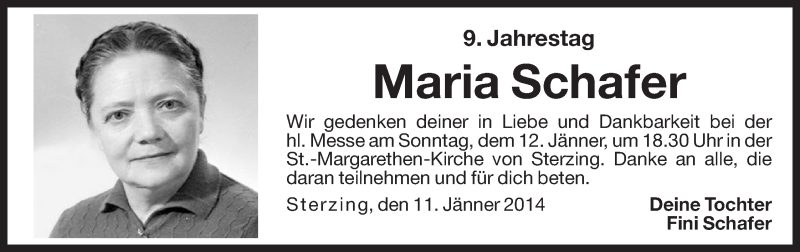 Traueranzeige