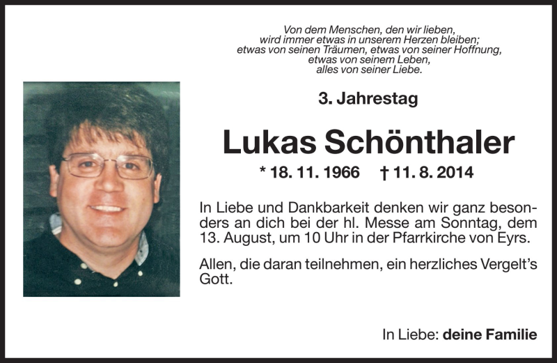 Traueranzeige