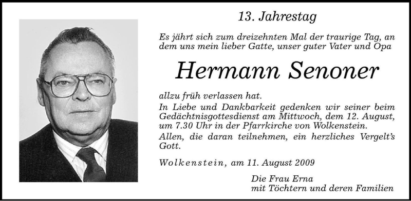Traueranzeigen
