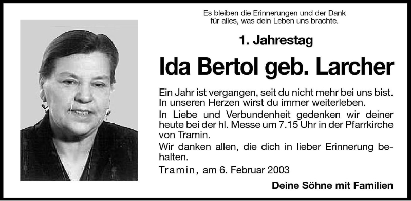 Traueranzeigen