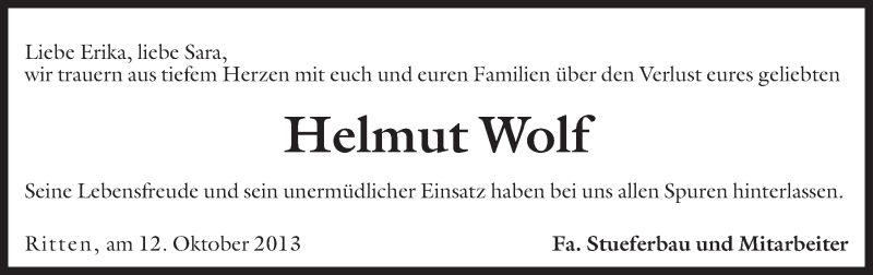 Traueranzeige