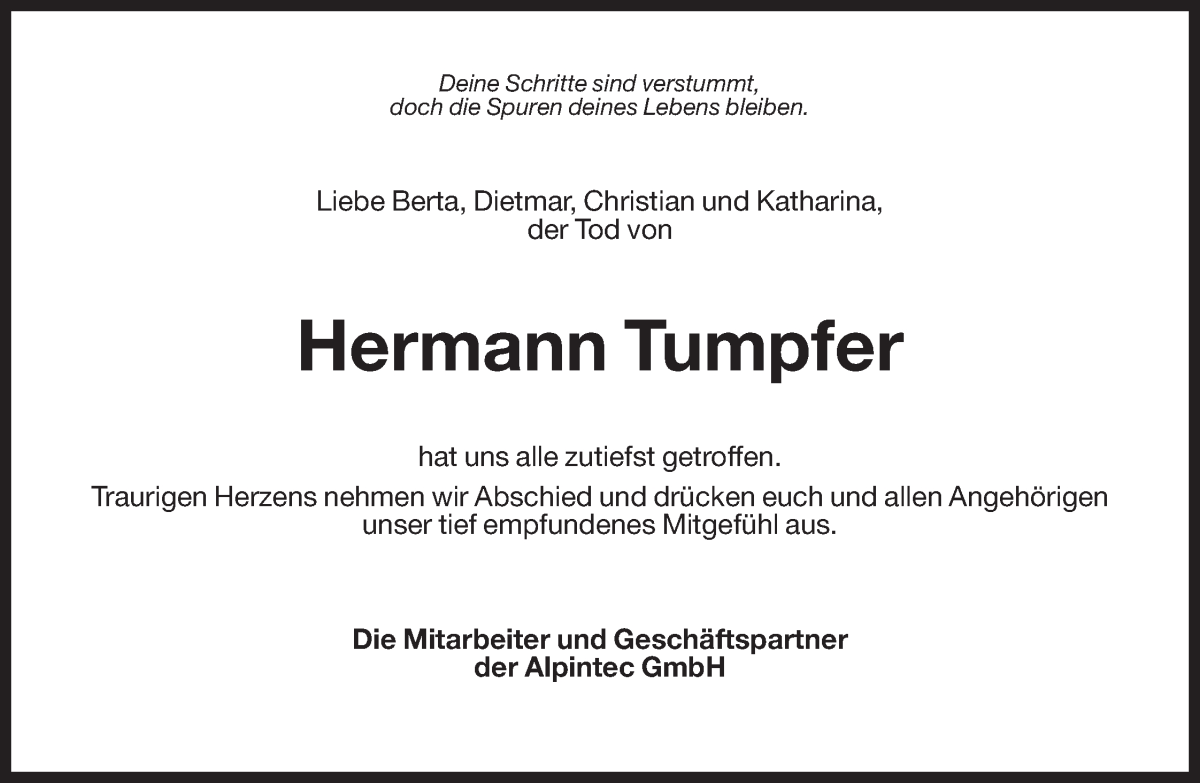 Traueranzeige