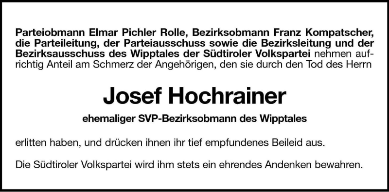 Traueranzeigen