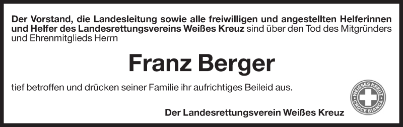 Traueranzeige