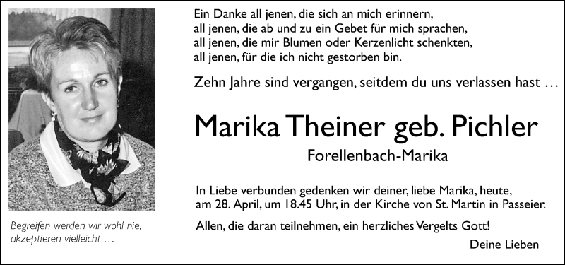Traueranzeige