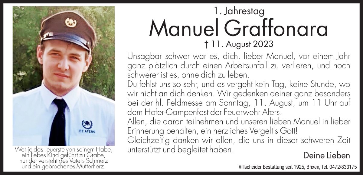 Traueranzeige