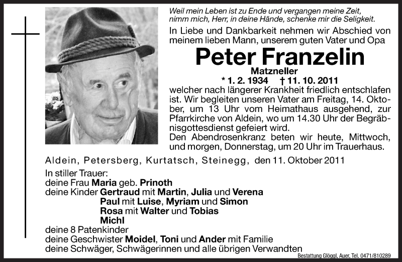 Traueranzeige