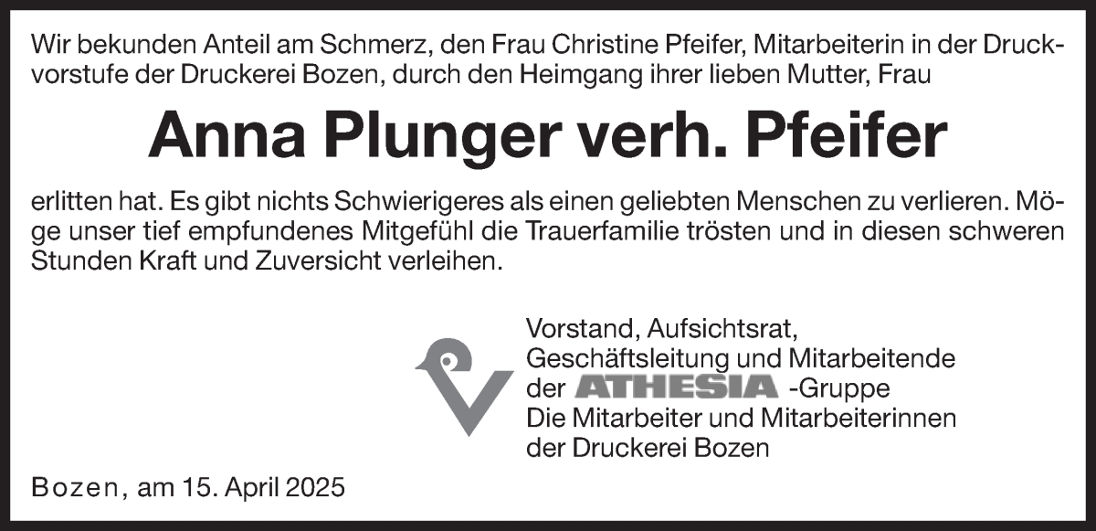 Traueranzeige