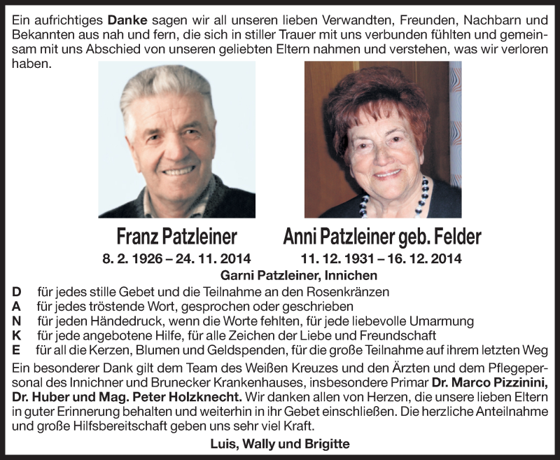 Traueranzeige