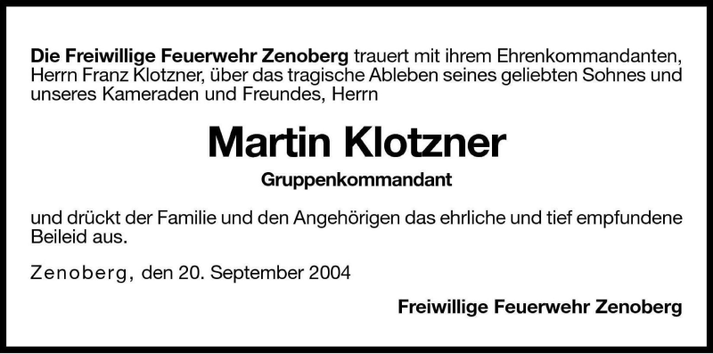 Traueranzeigen