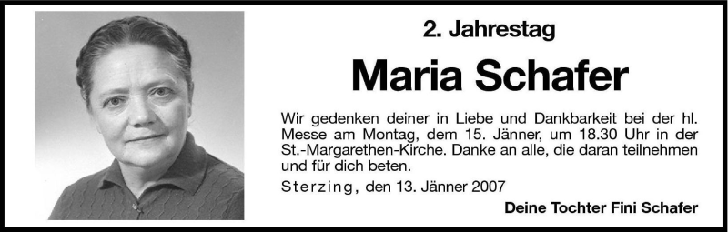 Traueranzeigen