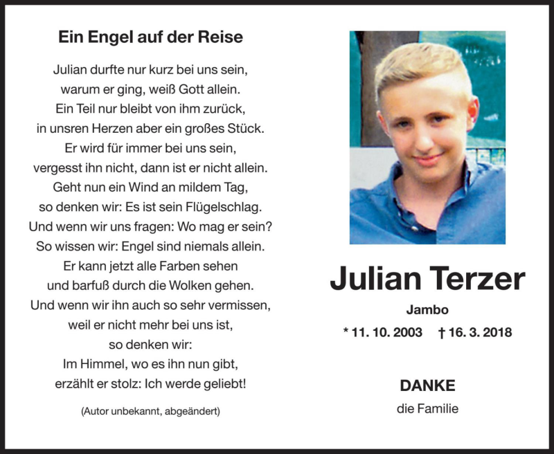 Traueranzeige