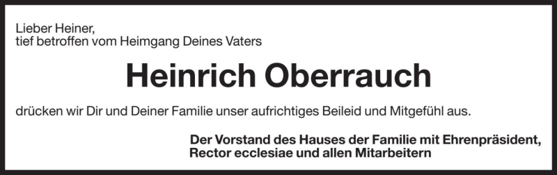 Traueranzeige