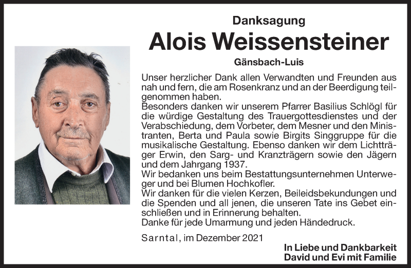 Traueranzeige