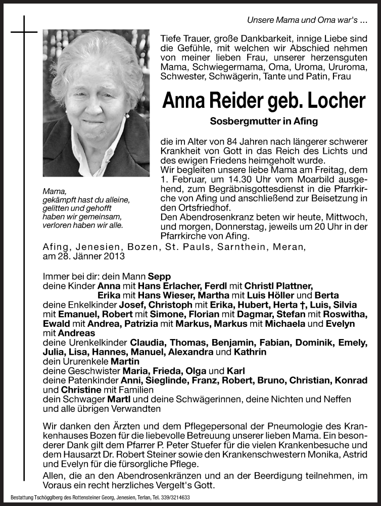 Traueranzeige