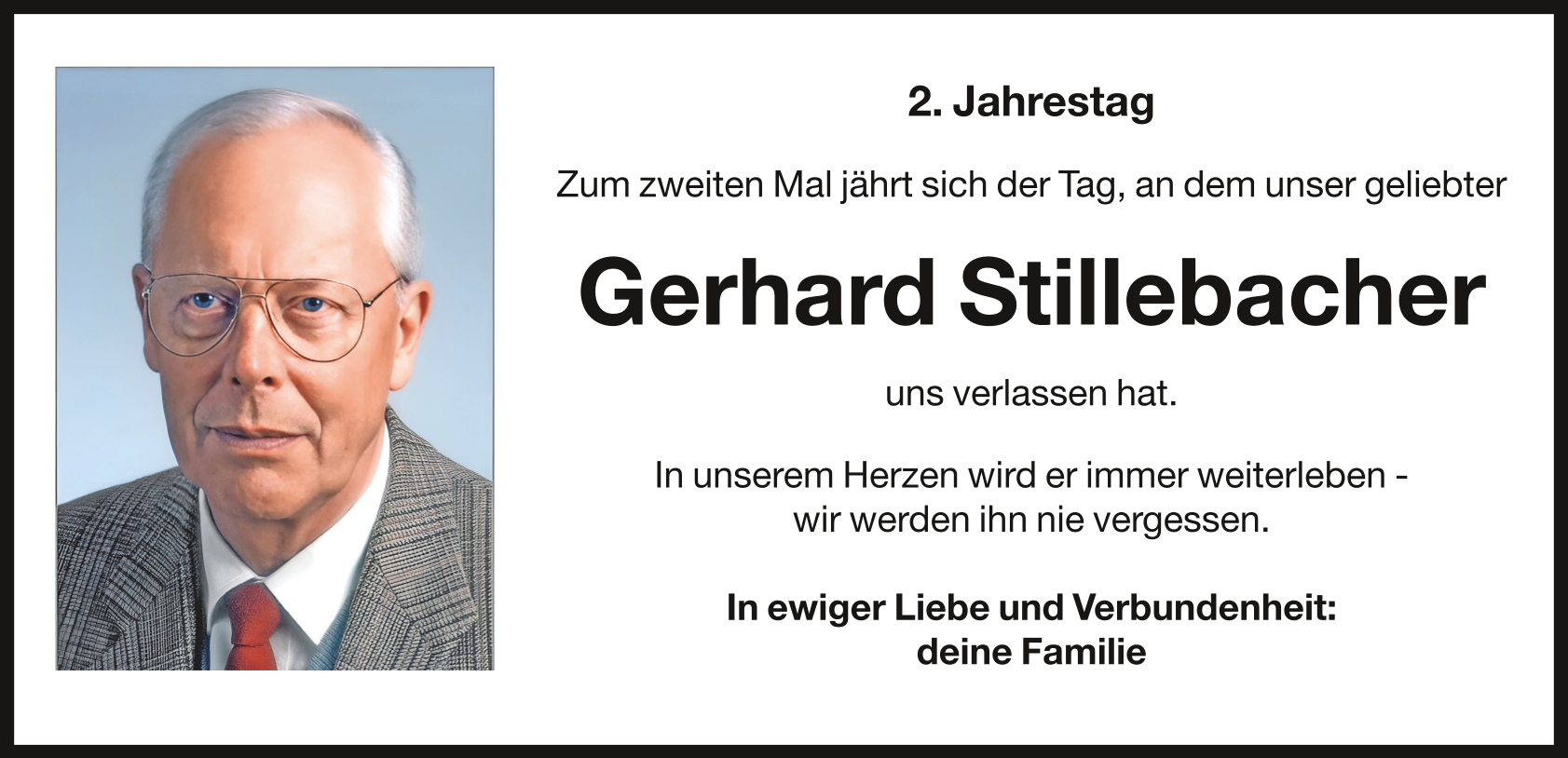 Gerhard Stillebacher