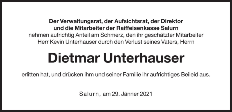 Traueranzeige