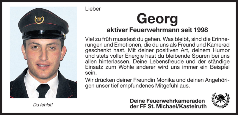 Traueranzeige