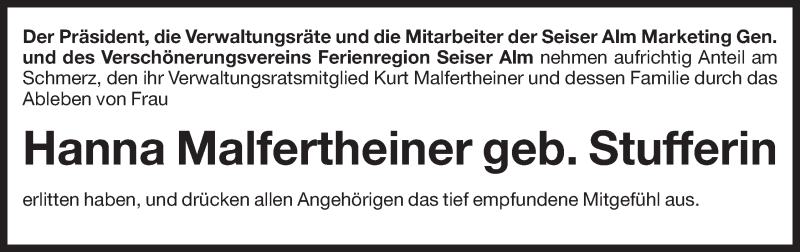 Traueranzeige