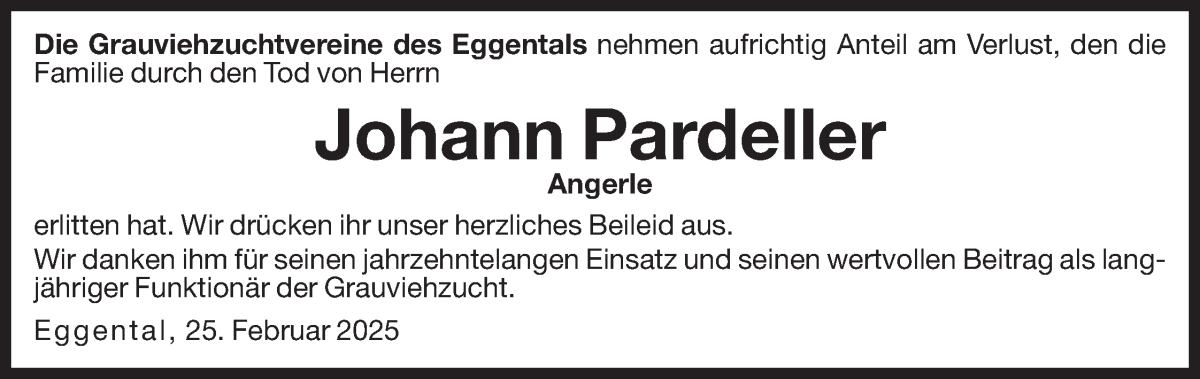 Traueranzeige